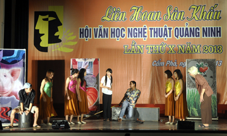 Khai mạc Liên hoan Sân khấu Kịch Quảng Ninh lần thứ X-2013